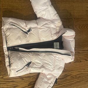 SAM. Kids Light Pink Puffer Coat